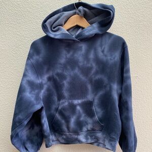 DSG Crop Tie-Dye Hoodie Sweatshirt XS Extra Small Pullover